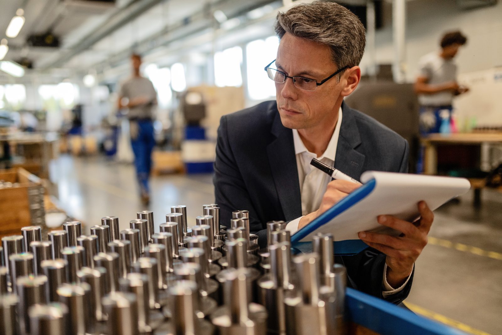 À propos de nous : contrôle qualité en usine