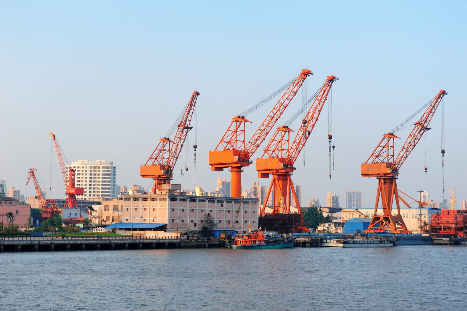 Sourcing en Chine : le port de Shanghai